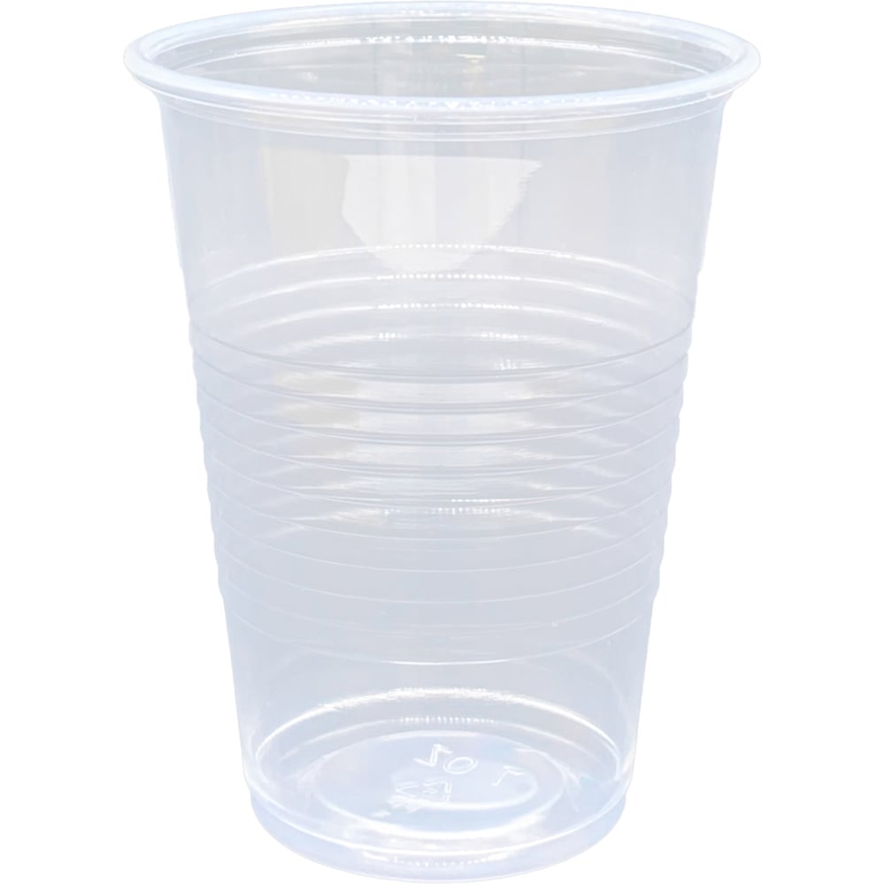 Genuine Joe 7 oz Transparent Beverage Cups - 7 fl oz - Clear - Plastic - Beverage, Cold Drink - 100/Pack - 25 / Carton MPN:10436