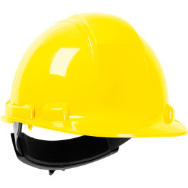 Whistler Cap Style Hard Hat HDPE Shell 4-Point Textile Suspension Wheel Ratchet Adjustment Yellow 280-HP241R-02