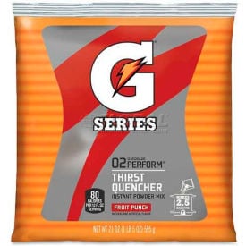 Gatorade® Thirst Quencher Mix Pouch Fruit Punch 21 oz. 1/Pack QKR33691