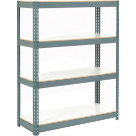 GoVets 4 Shelf Standard Duty Boltless Shelving Starter 36