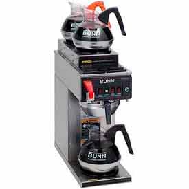 12 Cup Dual-Voltage Auto Coffee Brewer With 3 Warmers CWTF-DV 12950.0410