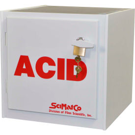 SciMatCo 2.5 Liter Polypropylene Acid Cabinet Manual Close 1 Door 16