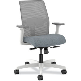 HON® Ignition 2.0 Mid-Back Mesh Task Chair Posture Lock Up to 300lb Basalt/White HONI2LM1AFA25WX
