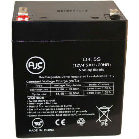 AJC® Honeywell Ademco Vista-15P 12V 4.5Ah Alarm Battery AJC-D4.5S-V-0-177661