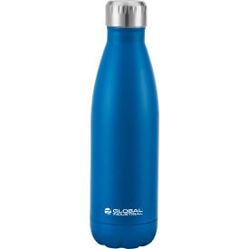 GoVets™ Double Wall Stainless Water Bottle Blue 17 Oz. 338670