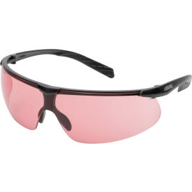 Elvex® Helium 20 Lightweight Safety Glasses Anti-Fog Copper Blue Lens Black Frame Pk of 12 WELSG62BB50AF - Pkg Qty 12