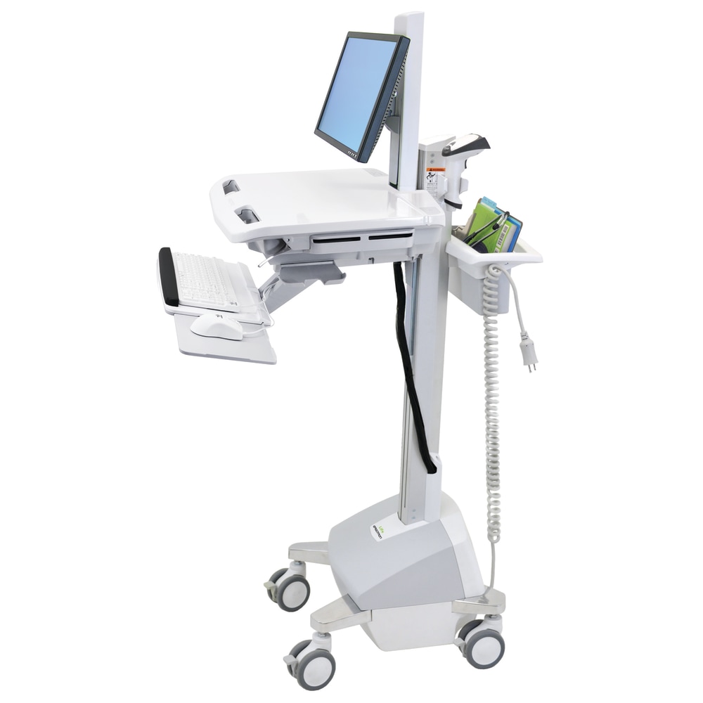 Ergotron StyleView EMR Cart with LCD Pivot, LiFe Powered MPN:SV42-6302-1