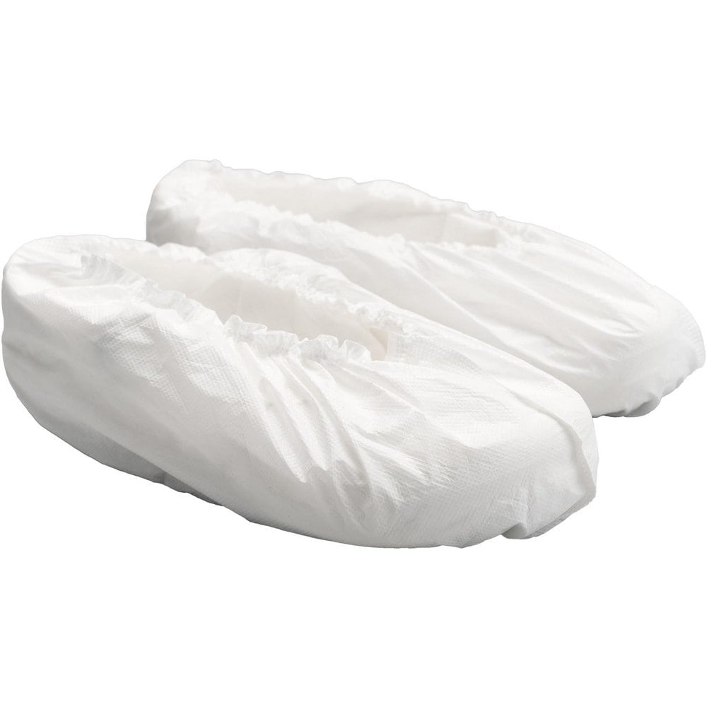 Disposable & Chemical Resistant Shoe & Boot Covers, Cover Type: Shoe Cover , Material: Poly-Film Laminated Fabric , Fits Shoe Size: Small  MPN:55584
