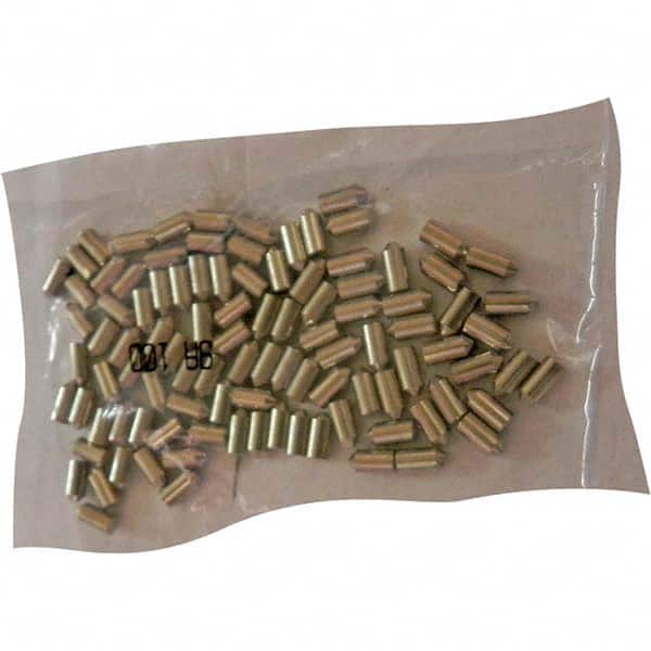 Lockset Accessories; Type: SFIC Pin Segment ; For Use With: Best ; Cylinder Type: None ; Product Service Code: 5340 ; UNSPSC Code: 46171500 MPN:A7 - Pkg Qty 100