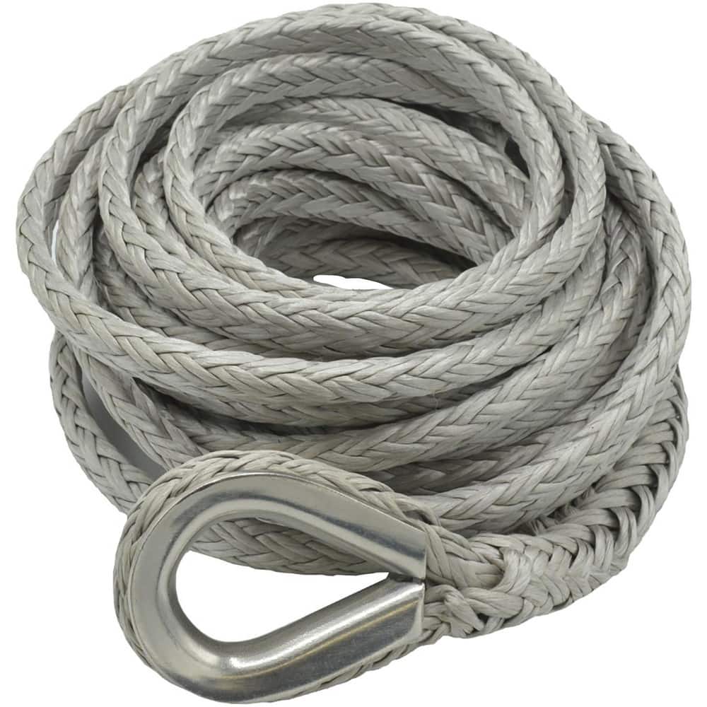 Automotive Winch Accessories, Type: Rope , For Use With: Rigging, Vehicle Recovery, Winching , Width (Inch): 1/2 , Capacity (Lb.): 10700 , Length (Inch): 600  MPN:25-0500050