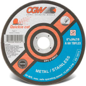 CGW Abrasives 45010 Cut-Off Wheel 4-1/2