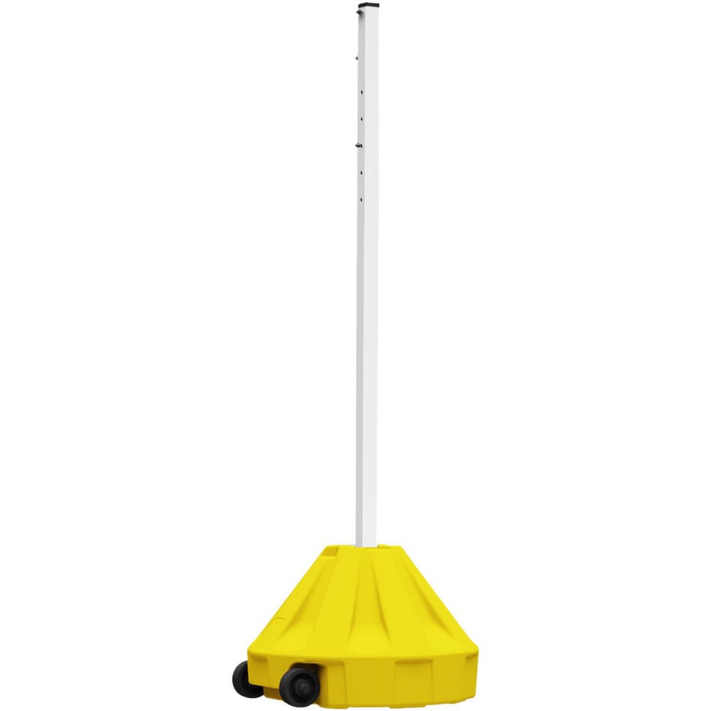 Sign Posts & Traffic Sign Accessories; Post Type: Portable Sign Post ; Sign Post/Stand Height: 5 ; For Use With: Sign ; Material: Plastic ; Color: White ; Base Height (Inch): 12 MPN:RAP18Y-60PK-KIT