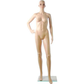 Female Mannequin - Complete Right Hand on Hip Left Leg Bent - Flesh Tone F/9X