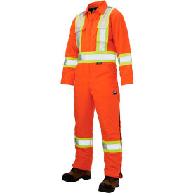 Tough Duck Insulated Safety Coverall 3XL Orange S78721-ORG-3XL