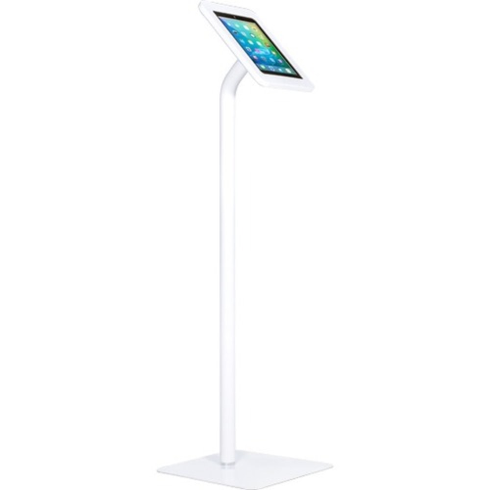 The Joy Factory Elevate II Floor Stand Kiosk for Galaxy Tab S2 9.7 (White) - Up to 9.7in Screen Support - 46in Height x 13in Width x 13.3in Depth - Floor Stand - White MPN:KAS201W