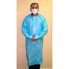 Lightweight Polyethylene Isolation Gown W/ Rear Entry 55