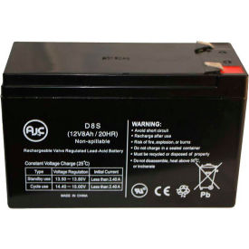 AJC® Powervar ABCE800-11 12V 8Ah UPS Battery AJC-D8S-I-0-136835