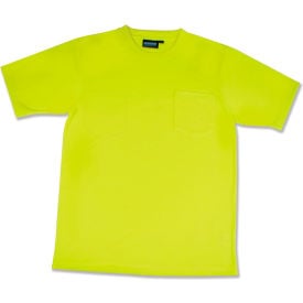ERB® Aware Wear® 9601 T-Shirt Short Sleeve Non-ANSI 4XL Hi-Viz Lime WEL14211LI4X