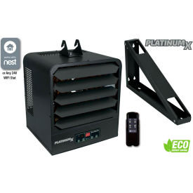 King Electric KB PlatinumX Unit Heater240V 15KW 1-Phase with Fuse Block 24V Control KB2415-1-PLTMX-FB