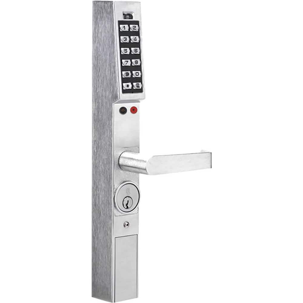 Trim, Trim Type: Narrow Stile Mortise Keypad Trim , For Use With: DL1300 Narrow Stile Pin Locks , Material: Metal , For Door Thickness: 1.75in  MPN:DL1300/26D1