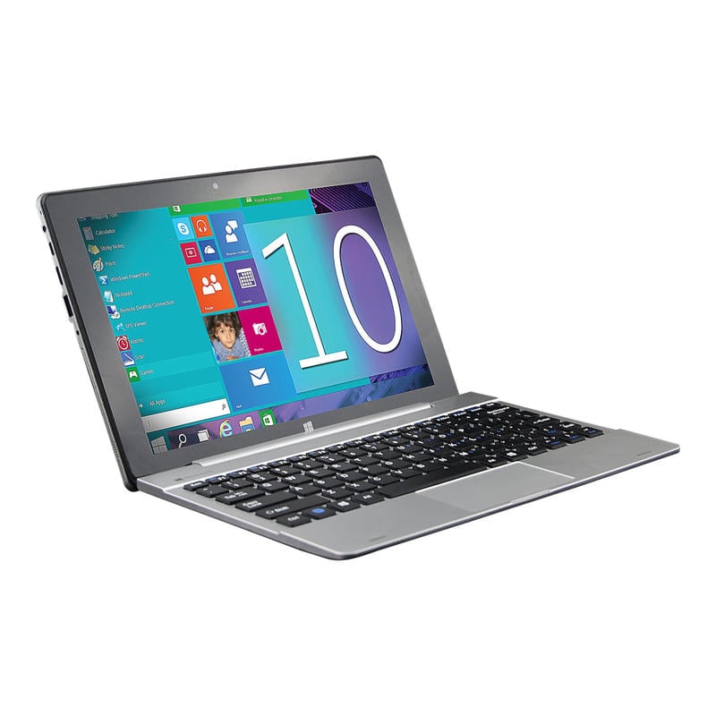 Supersonic SC-1032WKB - Tablet - with detachable keyboard - Atom x5 Z8350 / 1.44 GHz - Windows 10 - 2 GB RAM - 32 GB SSD - 10.1in IPS touchscreen 1280 x 800 MPN:SC-1032WKB