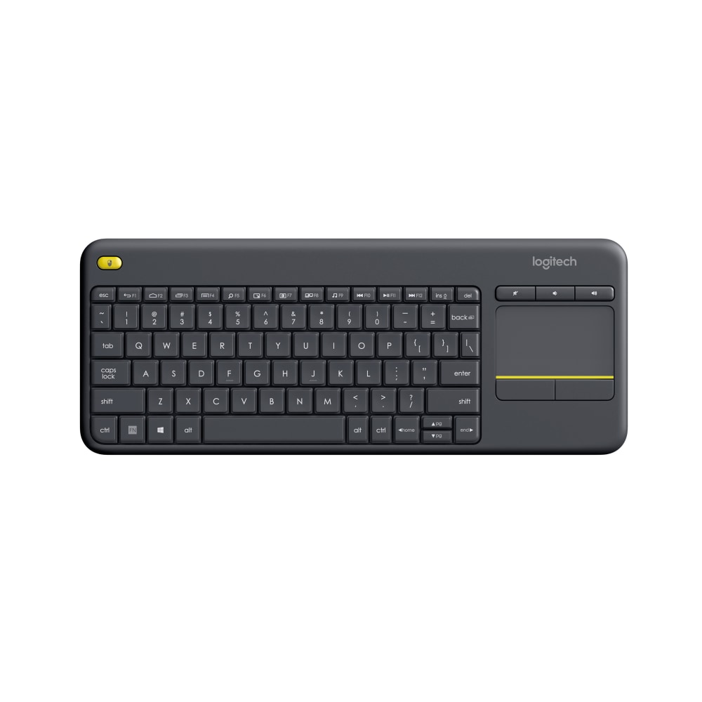 Logitech K400 Plus Wireless Touch Keyboard, Black, 920-007119 MPN:920-007119