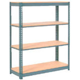 GoVets 4 Shelf Standard Duty Boltless Shelving Starter 48