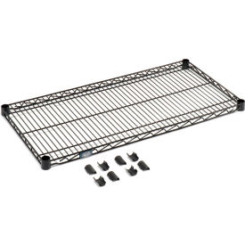 Nexel® S1848B Black Epoxy Wire Shelf 48
