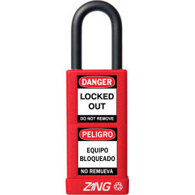 ZING RecycLock Safety Padlock Keyed Different 1-1/2