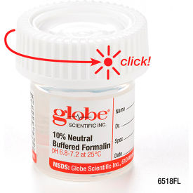 Pre-Filled Container 20mL (0.67 oz.) Click Close Lid Attached Hazard Label 96/Pack 6518FL