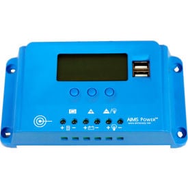 AIMS Power 10 AMP Solar Charge Controller PWM 12/24 VDC SCC10APWM SCC10APWM