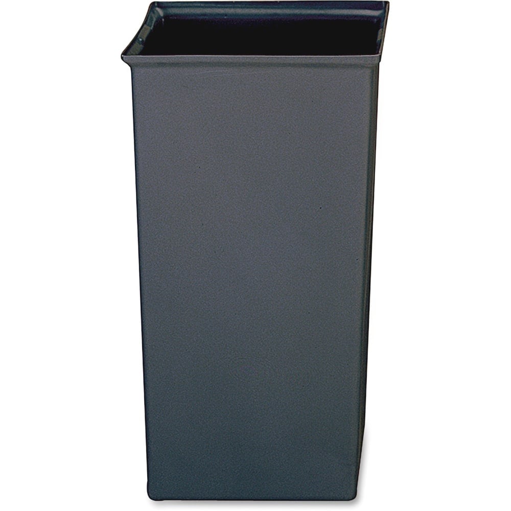 Rubbermaid Commercial 35G Ranger Rigid Liner - 24.50 gal Capacity - 16.25inx 28.50in x 16.25in Depth - Gray - Plastic - Waste Disposal - 1 Each MPN:RCP3566GRA