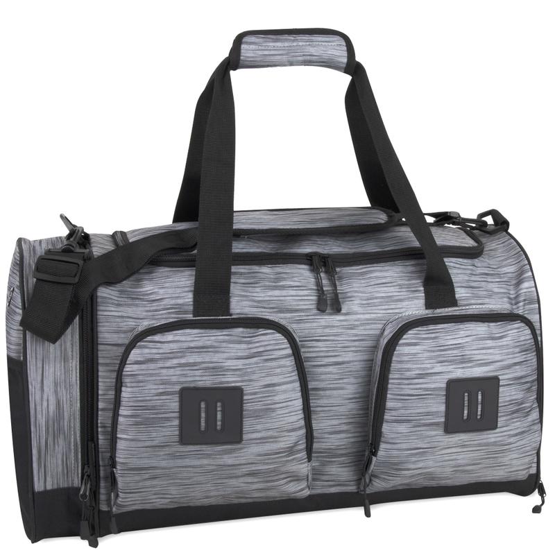 Summit Ridge 7972 Duffel Bag, 12inH x 22inW x 9inD, Gray MPN:7972GRY