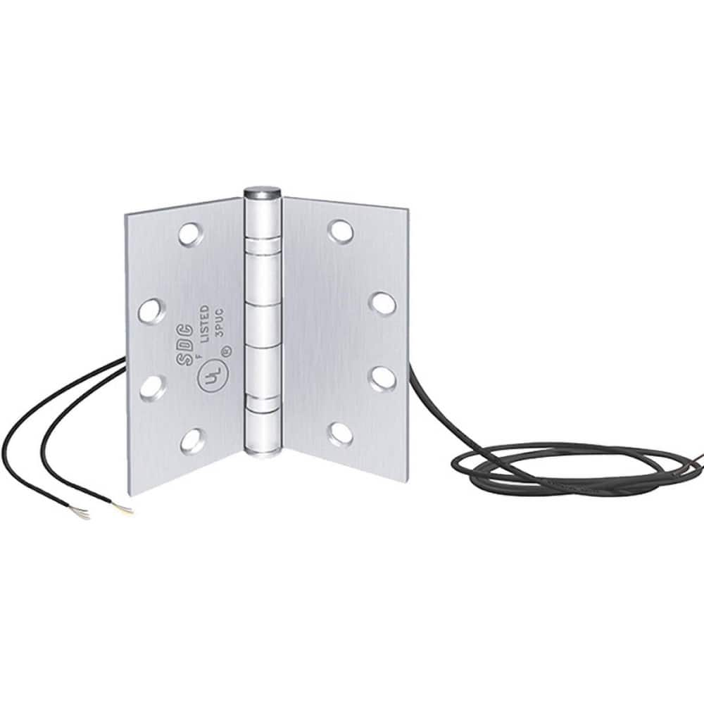 Commercial Hinges, Mount Type: Full-Mortise , Hinge Material: Steel , Length (Inch): 4-1/2 , Finish: Satin Stainless Steel  MPN:PTH-10Q