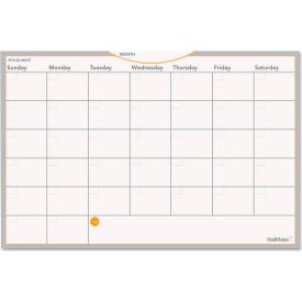 AT-A-GLANCE® WallMates Self-Adhesive Dry Erase Monthly Planning Surfaces 18 x 12 Undated AW402028