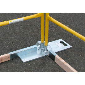 Guardian Toe-Board Attachment Galvanized Steel For Use With Baseplate 10