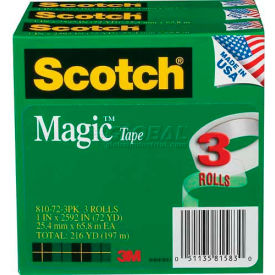 Scotch® Magic™ Tape 810-72-3PK 1
