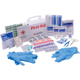 GoVets™ First Aid Kit 10 Person ANSI Compliant Plastic Case 287A761