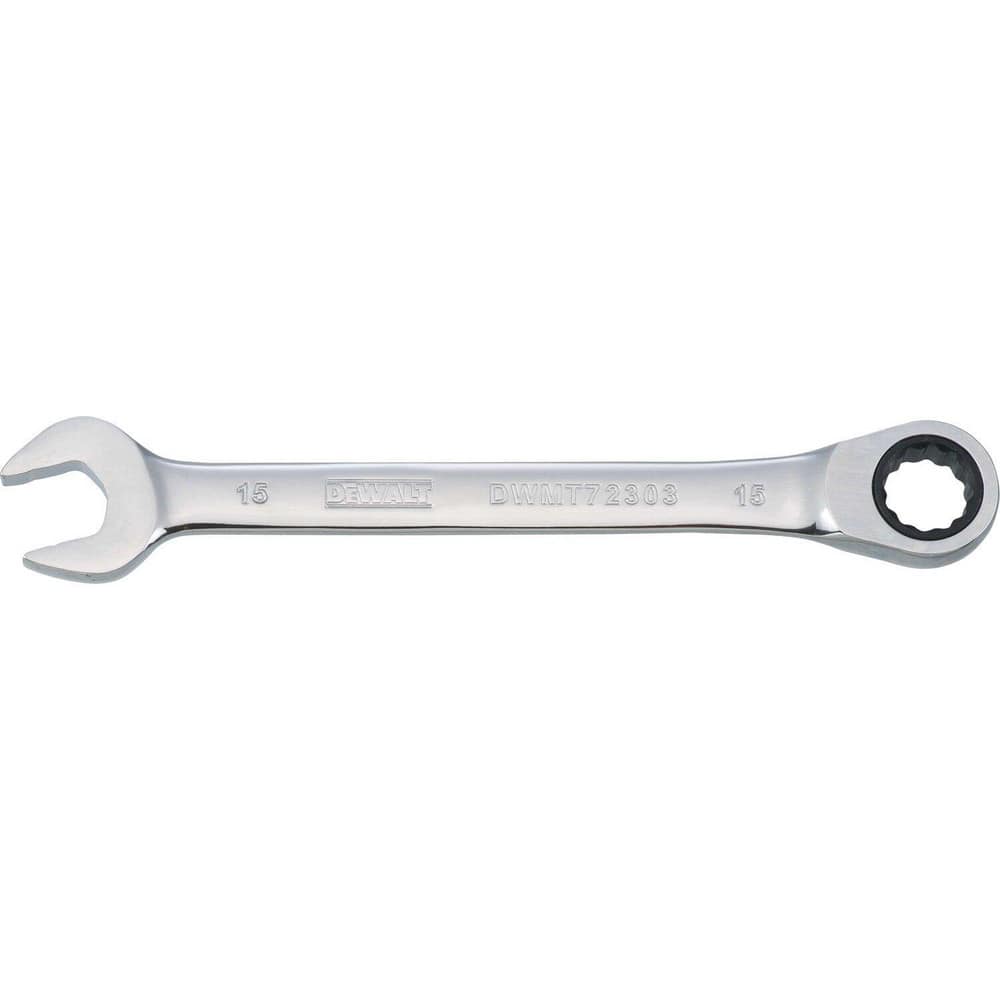 Combination Wrench: 15.00 mm Head Size, 15 deg Offset MPN:DWMT72303OSP