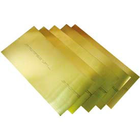 15 Piece Brass Shim Stock Assortment 6