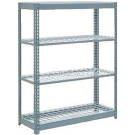 GoVets 4 Shelf Standard Duty Boltless Shelving Starter 48