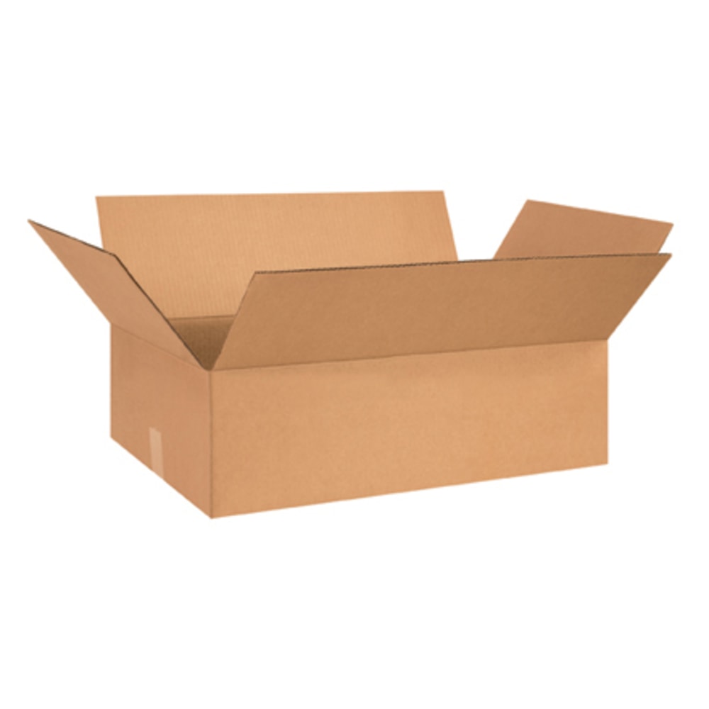 Partners Brand Flat Corrugated Boxes, 26in x 15in x 5in, Kraft, Bundle of 20 MPN:26155