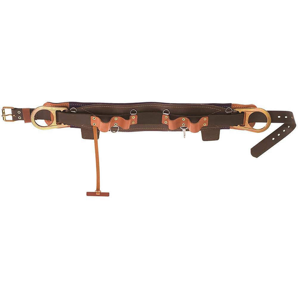Tool Aprons & Tool Belts, Tool Type: Tool Belt , Minimum Waist Size: 32 , Maximum Waist Size: 40 , Material: Leather, Nylon , Number of Pockets: 0.000  MPN:5268N-18D