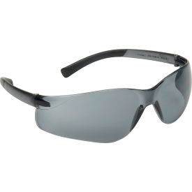 Ztek® Safety Glasses Gray Lens  Gray Frame - Pkg Qty 12 S2520S