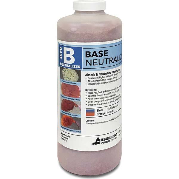 Sorbent: 2 lb Bottle, Application Spill Response MPN:BASE2-10