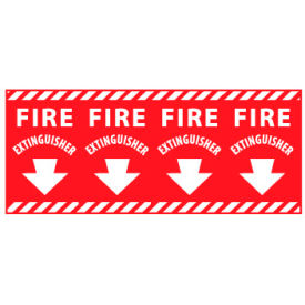 Fire Safety Sign - Fire Extinguisher Column Marker FXPC