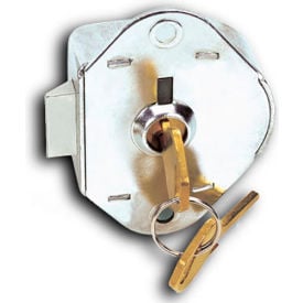 Zephyr 1754 KA Built-In Cylinder Key Lock Spring Latch Keyed Alike - 2 User Keys 1754 KA - Pkg Qty 10