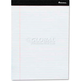 Universal One® Perforated Edge Ruled Writing Pads Legal 6 Pads/Pack White UNV30630