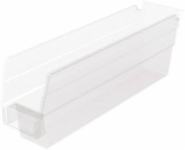 Plastic Hopper Shelf Bin: Clear MPN:30110SCLAR