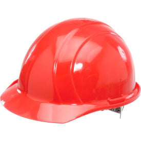 ERB® Americana® Cap Safety Helmet 4-Point Slide-Lock Suspension Red WEL19764RE